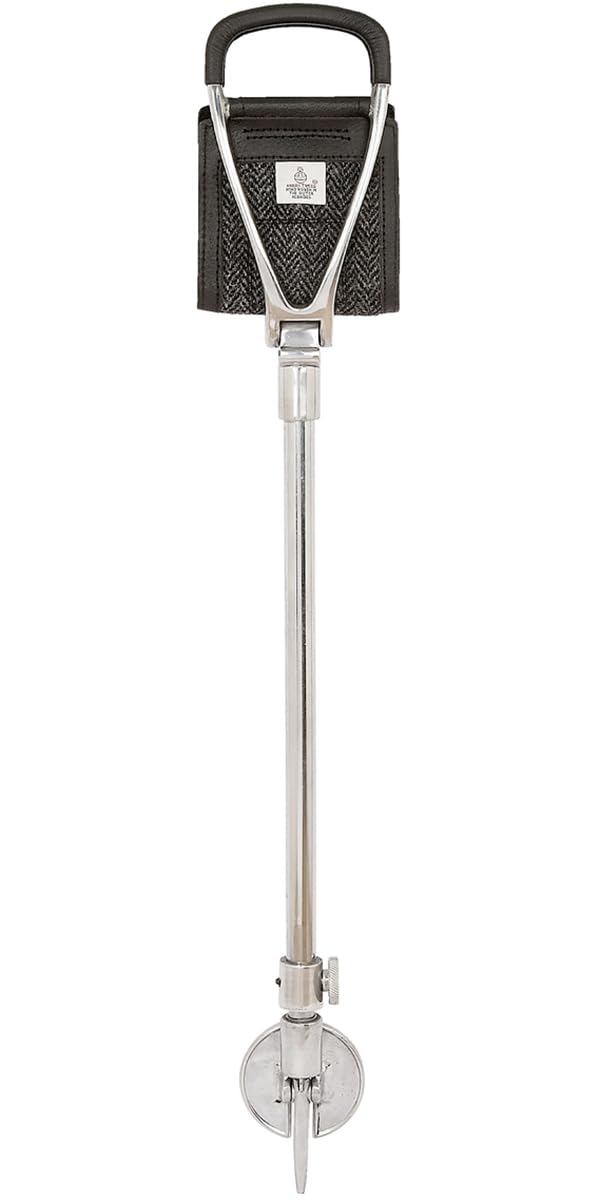 Charles Buyers Harris Tweed & Leather Shooting Seat Stick