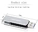 128GB USB 3.0 Flash Drive DataFortress 100MB/S High Read Speed Flash Disk, Portable USB Memory Stick for Windows 10, 8, 7, XP, Vista & Apple Macbook etc