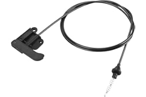 YOLLKY Hood Latch Release Cable - Compatible for Chevrolet Blazer 1996-2001 for Chevrolet S10 1994-2001 for GMC Sonoma Jimmy 1994-2001 - Replace Part 15732159
