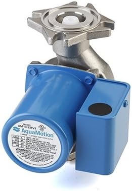 AquaMotion AM10-S3FV1 Circulator Pump - Stainless Steel - Three Speed w/ Check Valve