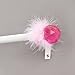 Kenney Phoebe Standard Decorative Window Curtain Rod, 48 to 86-Inch, Pink