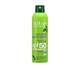 Alba Botanica Very Emolient Continuous Clear Spray Sunscreen SPF 50 - Fragrance Free