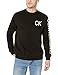 Calvin Klein Men's Monogram Logo Crew Neck Sweatshirt