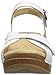 Dansko Women's Season Flat Sandal, White, 40 EU/9.5-10 M US