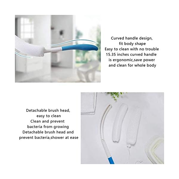 Bopfimer-Back-Shower-Brush-Easy-To-Reach-Body-Brush-with-Non-Slip-Handle-Long-Curved-Shower-Brush-Suitable-for-Elderly-Shower Bopfimer Back Shower Brush Easy-To-Reach Body Brush with Non-Slip Handle Long Curved Shower Brush Suitable for Elderly…