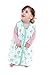 Slumbersac Muslin Sleeping Bag with Feet Approx. 0.5 Tog - Mint Owls- 18-24 Months/90cm