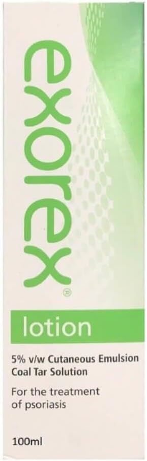Exorex Lotion 100ml Psoriasis Skin Care Coal Tar Solution