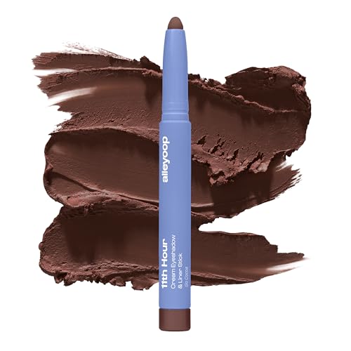 ALLEYOOP 11th Hour Cream Eyeshadow Stick & Liner, Dark Chocola... 41rxOyEg1mL