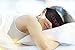 Fitglam Natural Silk Sleep Mask, Best Sleeping Mask Eye Mask Eye Cover for Travel, Nap, Meditation, Blindfold with Adjustable Strap for Men, Women
