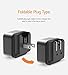 X1,1Port USB Wall Charger, Rapid charging [Qualcomm Certified] 18W Foldable Travel Wall Charger with Qualcomm Quick Charge 2.0 Quick charge for Apple, Samsung, Android Devices &More(LABC-595-RG)