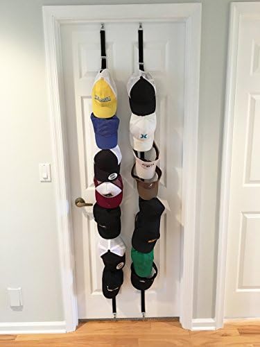 Hat Organizer &amp; Display Rack Combo - Multi Finctional, Light Weight, Already Assembled, Easy To Use &amp; Portable
