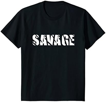 Kids Savage Tshirt 10 Black