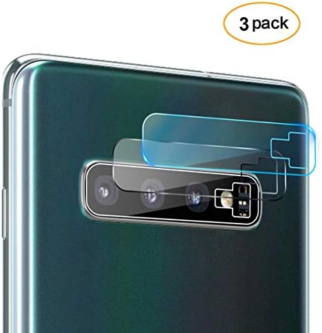 uncn Compatible Galaxy S10 Plus/S10 Camera Lens Protector, [3 Pack] Ultra Thin Transparent Clear Camera Tempered High Definition Camera Lens Protector for Samsung Galaxy S10 Plus/S10,Clear
