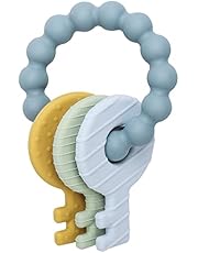 Silicone Teething Toys for Baby 3+ Months, Choking-Proof Design, 100% Food-Grade Silicone, Infant to Toddler Teether, Essential Stuff for Baby Boy and Girl