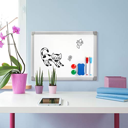 Marble Field 16"x12" Whiteboard SmallSized Dry Erase Board