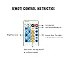 Amysen LED String Lights, 33ft 100 LEDs Remote Control Dimmable Complete Waterproof (Warm White 66FT)