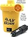 AIR BOSS 12V DC Air Pump for Inflatables, 1,000 Liters (264 Gallons) of Air Per Minute, Inflates 3-4 Times Faster Than Similar Looking Pumps, Mattress, Boat, Raft, Pool Floats, Airbed