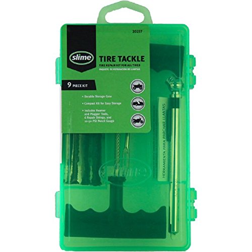 Click Here to See More Images Slime Tire Tackle 9 pPiece Kit for all tires