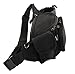 Explorer Black Large Polyester Water Resistant Waist Fanny Bag Purse Pack Men Women Girl Kids Outdoors Running Climbing Cute Fashion Waterproof Water Bottle Holder