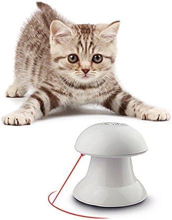 Pet Toy Electronic Automatic Rotating Interactive Entertainment Exercise for Cats Dogs in 4 Modes