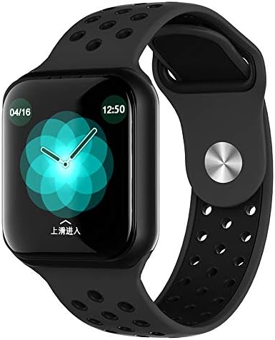 ZMCY F8 Sports Watch, IP67 Waterproof Smartwatch Heart Rate Blood Pressure Monitor Fitness Tracker Support Android and iOS,Black