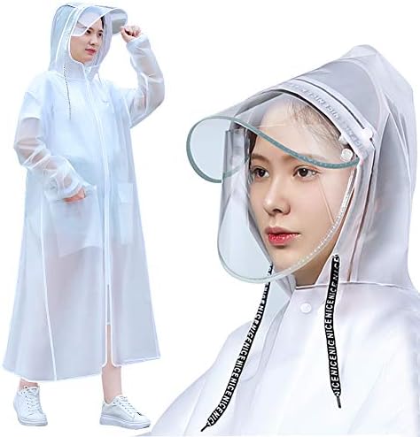 Blueekin 二重つば 超人気 専門店 レインコート レディース メンズ 自転車 バイク ポンチョ 魔法 通勤通学 男女兼用 超軽量 おしゃれ アウトドア 雨合羽 雨具 防風防水 レインウェア