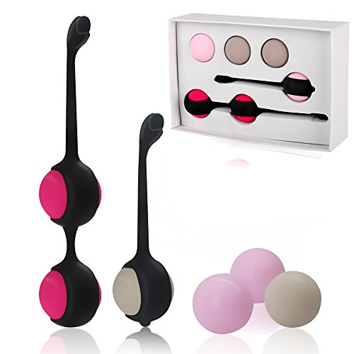 Jiggle balls silicone kegel weights pelvic floor exerci…