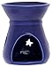 Aromatherapy Essential Oil Diffuser / Oil Warmer / Ceramic Blue Votive Tealight Burner