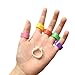 120PCS Poultry Leg Bands Bird Chicks Ducks Clip-on Rings 6 Colors