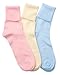 Buster Brown Ankle Socks, 3 Pack, White, Medium