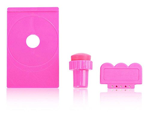 SHANY Stamping Nail Art Set (Nail Art Image Plate Holder, Scraper, Stamper) - Thumbnail 7