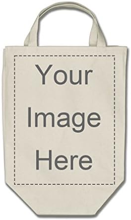 Custom Personalized Grocery Tote Bag Design Your Own Photo Or Message Print Cotton Beach or Shopping Tote Bag (2 Sides)