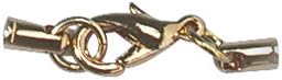 RAYHER 2219906 Mounted Jewellery Clasp – 1.9 mm – with Carbine – Individually Packed