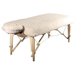 Therapist’s Choice® Deluxe Massage Table Fleece Pad Set, Includes Pad and Face Rest Cover (Fitted Corners Fully Wrap…