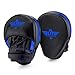 Elite Sports Boxing Mitts for Muay Thai MMA Sparring Training Punching Focus Punch Target Mitts and Pads (Blue)