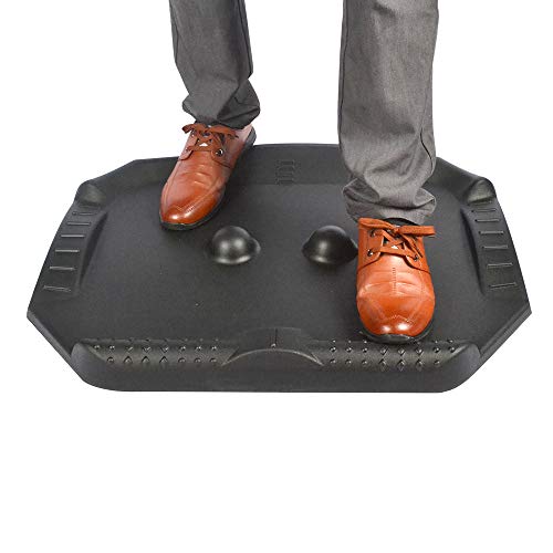 Homek Standing Desk AntiFatigue Mat with Ergonomic Surface Standing