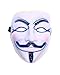 EmazingLights Guy Fawkes V For Vendetta LED Light Up Mask (Blue)
