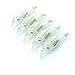 Aorace 20 pcs/lot Fishing Lure Blank Crankbait Unpainted Hard Bait 75mm Fresh Water Shallow Water Bass Walleye Lure Bodies Fishing Tackle