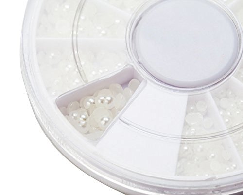SODIAL Nail Art Kit / Set of accessories for manicure / pedicure Deco for nails : 1000 nail art pearls