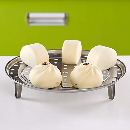 Steamer Rack, Three Legged Cooking Tool Round Steamer Rack, Stainless Steel Steaming Stand For Home Kitchen Pot, Pans etc(19.5x1x4cm) - Thumbnail 4