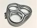 Shaver Razor Head Frame Holder Cover Men's Beard For Philips Norelco HQ9 only fit HQ 9100XL 9140XL HQ 9150XL 9160XL HQ 9161XL 9170XL HQ 9171XL 9195XL HQ 9199XL 9190XL Replacement New Sliver