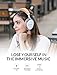 Bluedio Bluetooth Headphones Over Ear, Active Noise Cancelling Over-Ear Headphones F2 Wireless Bluetooth Headsets with Mic (White)