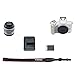 Canon EOS M50 Mirrorless Digital Camera (White) + EF-M 15-45mm f/3.5-6.3 is STM Lens (Silver) + 64GB Memory Card + Camera/Camcorder Bag + Quality Tripod + UV Filter + USB Card Reader + Accessories