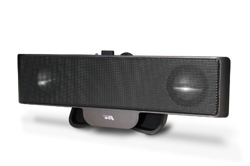 Cyber Acoustics Portable USB Laptop Speaker - Designed to travel (CA-2880)