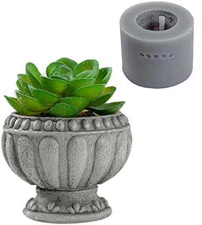 Nicole Concrete Planter Molds Silicone Flower Pot Molds Succulent Plants Mini Pot Molds Amazon Co Uk Kitchen Home