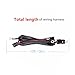 QDY Remote Wiring Harness for Led Light Bar with 12V 40A One Line Kit ON/Off Switch Relay for Work Lights Off Road Fog Driving Lights( Remote Control)