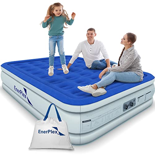 EnerPlex Twin Air Mattress with Builtin Pump 13 Inch Double Height