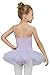 Girls' Flutter Sleeve Skirted Leotard