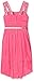 Amy Byer Big Girls' Sparkle Shoulder Tulip Front Dress