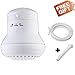 zinnor Electric Shower Head + FREE Plastic Pipe + FREE Bracket Instant Hot Water Heater Bath 5400W 110V/220V Tankless Pool Cabin